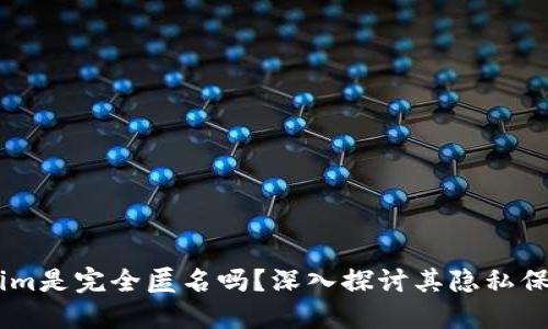 token.im是完全匿名吗？深入探讨其隐私保护特性