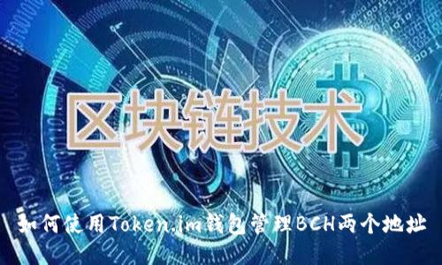 如何使用Token.im钱包管理BCH两个地址