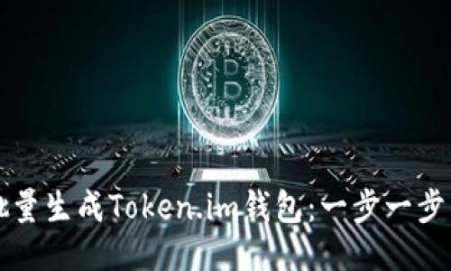 如何批量生成Token.im钱包：一步一步的指南